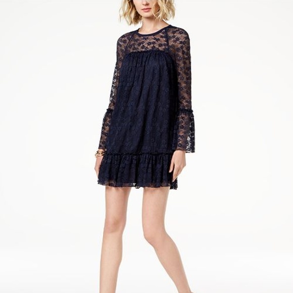 MICHAEL Michael Kors Dresses & Skirts - MICHAEL Michael Kors Lace Ruffle-Trim Dress XL